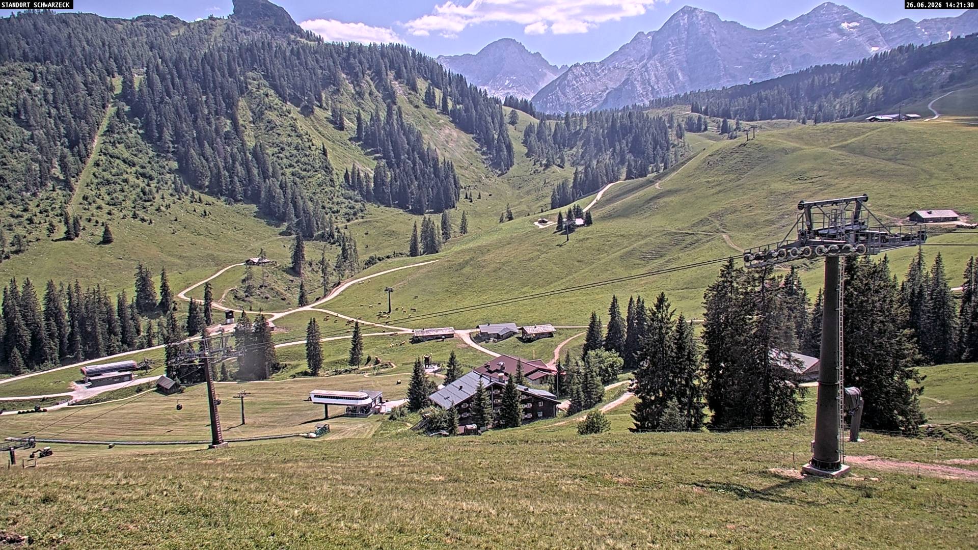 Archiv Foto Webcam Blick auf die Almenwelt Lofer