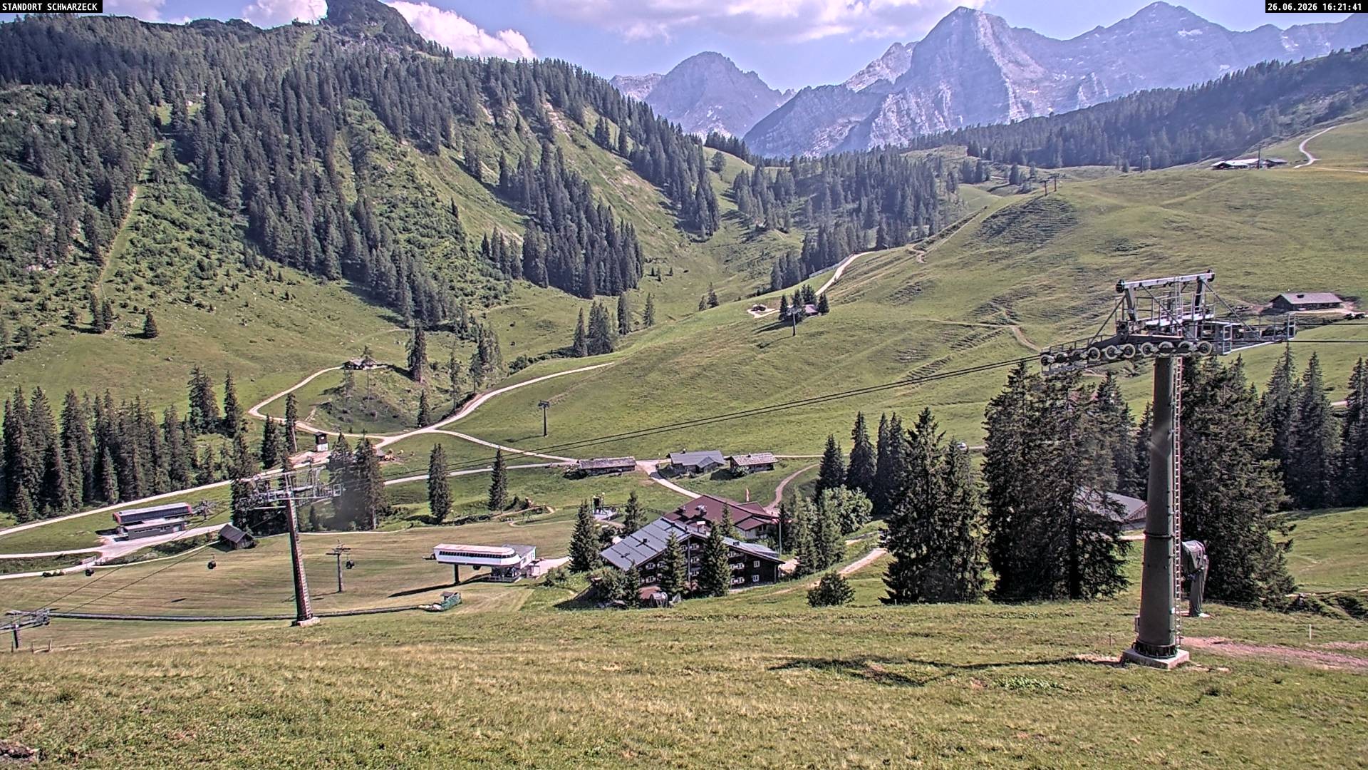 Archiv Foto Webcam Blick auf die Almenwelt Lofer