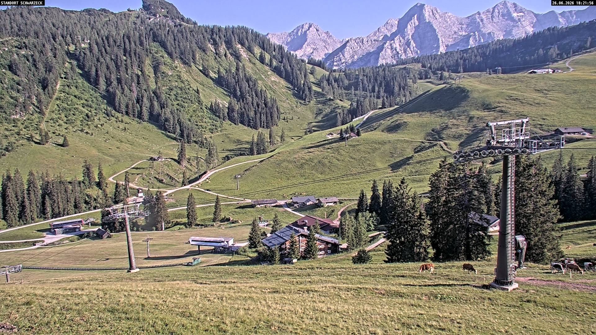 Archiv Foto Webcam Blick auf die Almenwelt Lofer