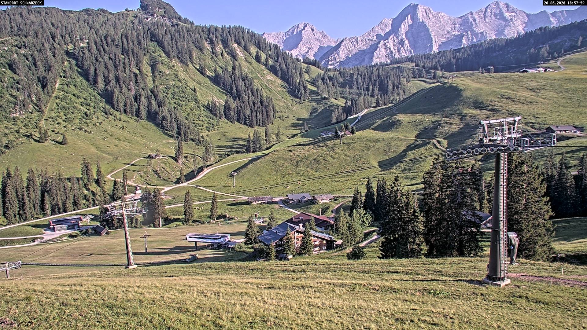 Archiv Foto Webcam Blick auf die Almenwelt Lofer