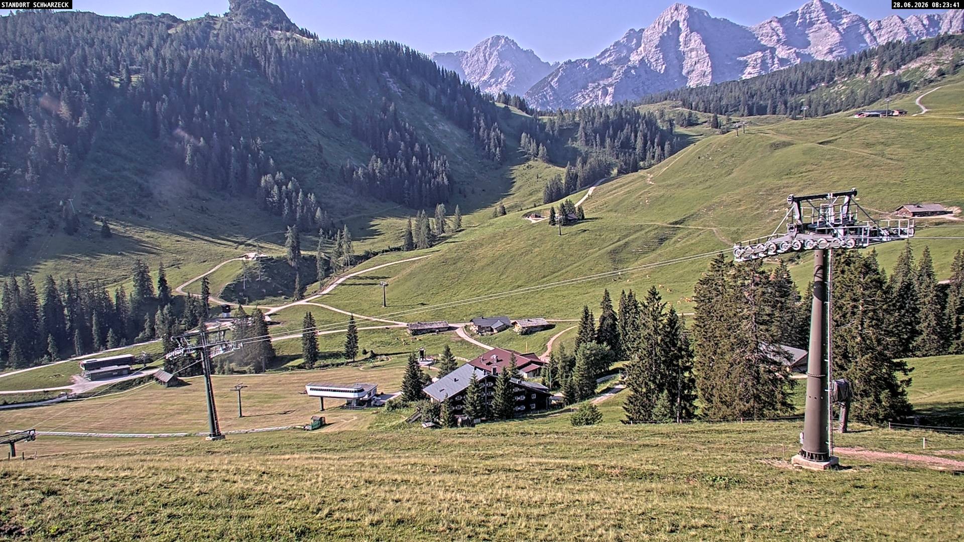 Archiv Foto Webcam Blick auf die Almenwelt Lofer
