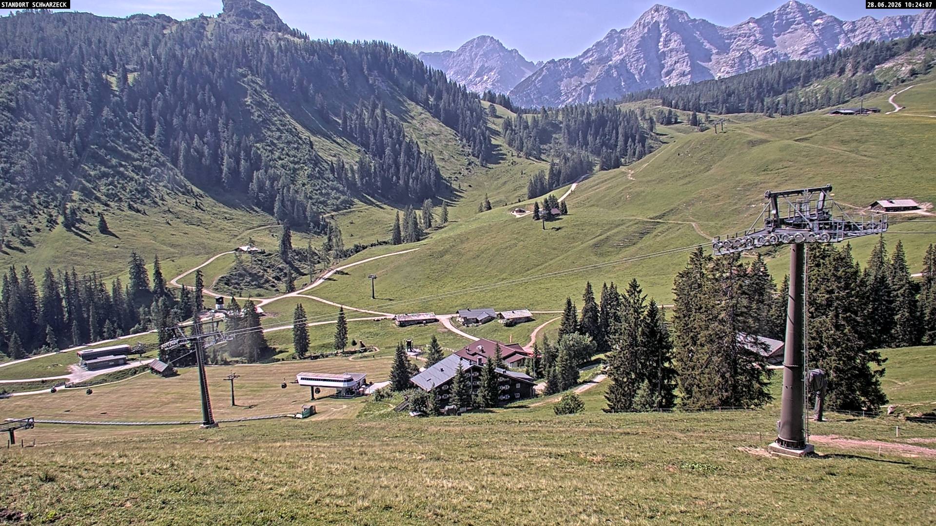Archiv Foto Webcam Blick auf die Almenwelt Lofer