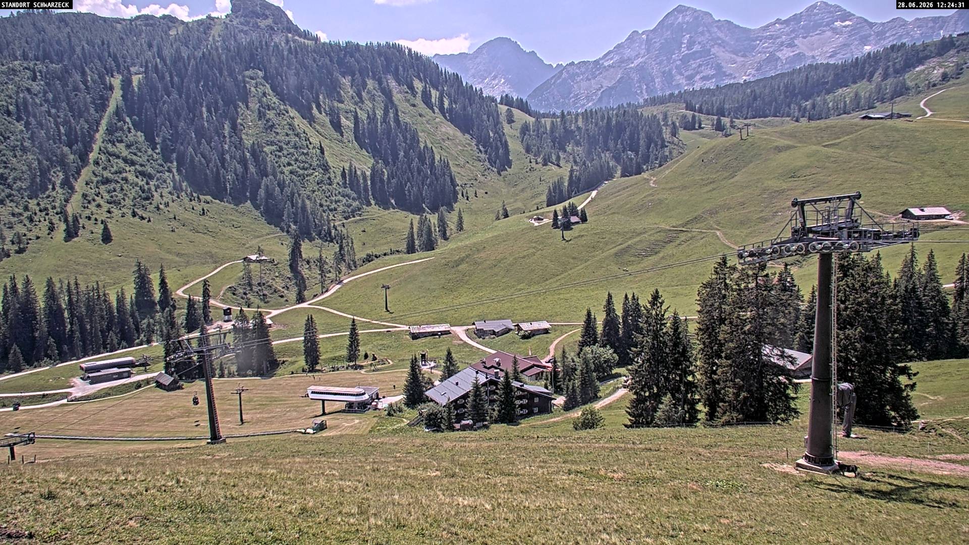 Archiv Foto Webcam Blick auf die Almenwelt Lofer