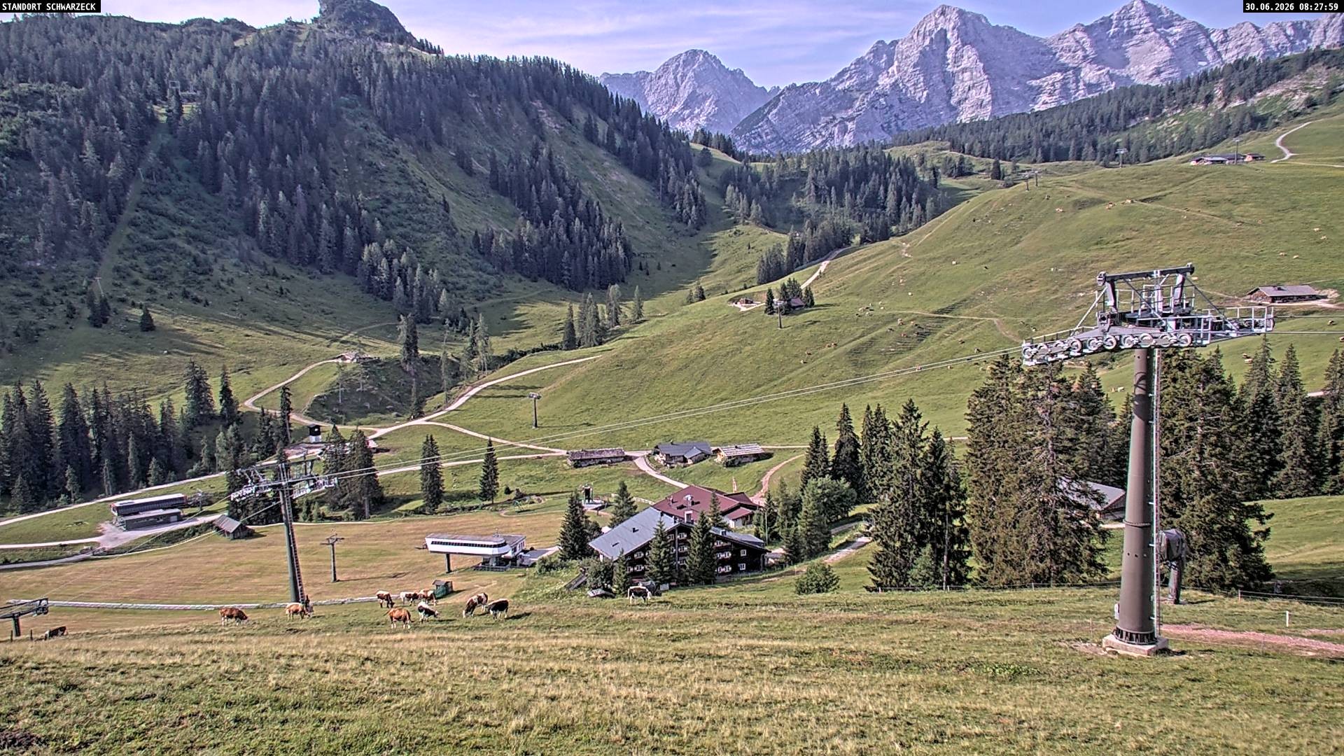 Archiv Foto Webcam Blick auf die Almenwelt Lofer