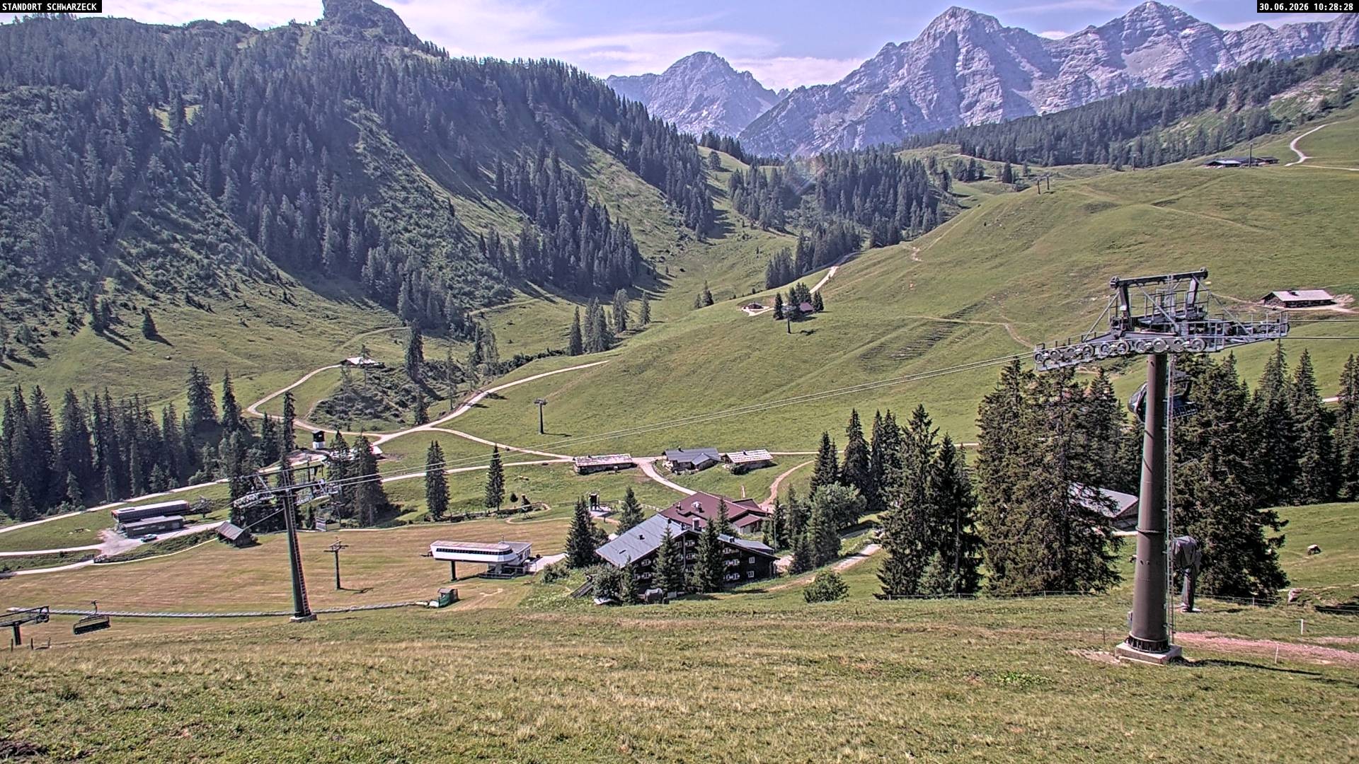 Archiv Foto Webcam Blick auf die Almenwelt Lofer