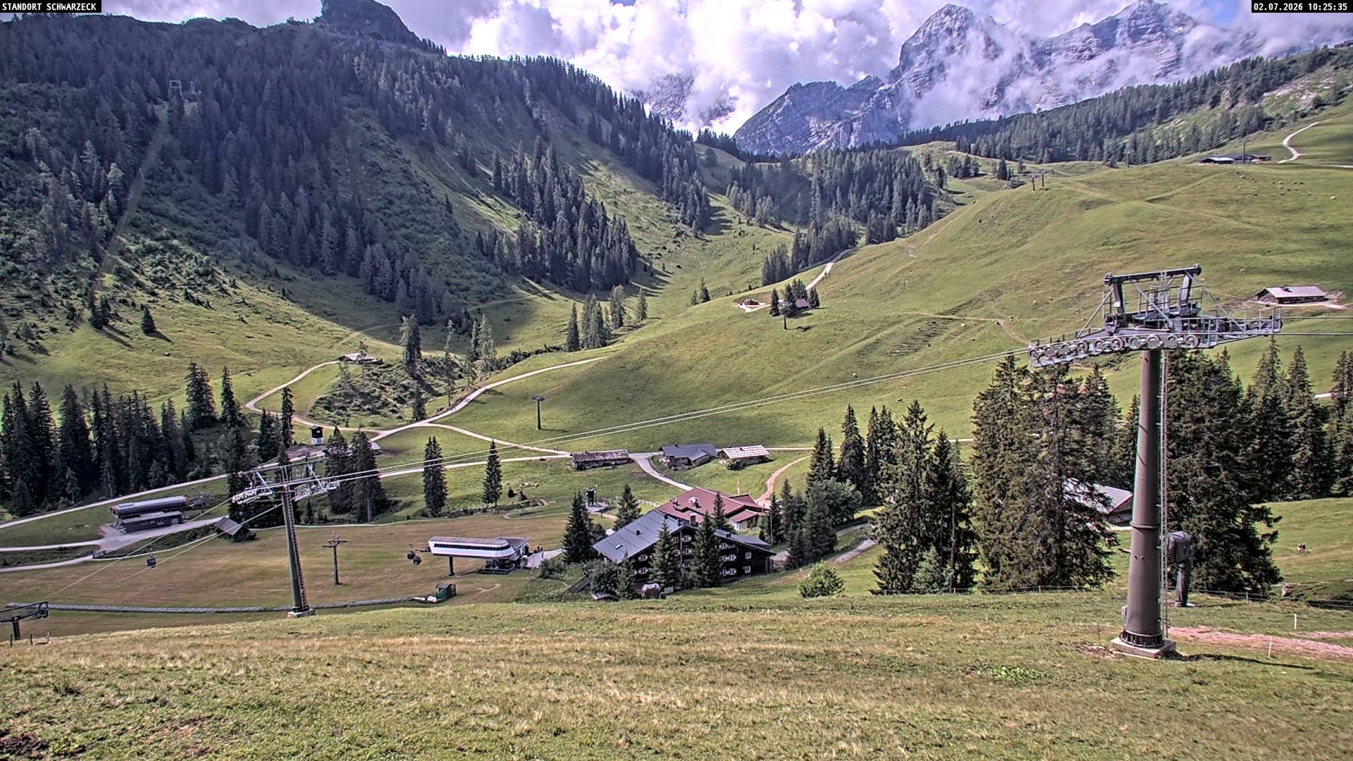 Archiv Foto Webcam Blick auf die Almenwelt Lofer