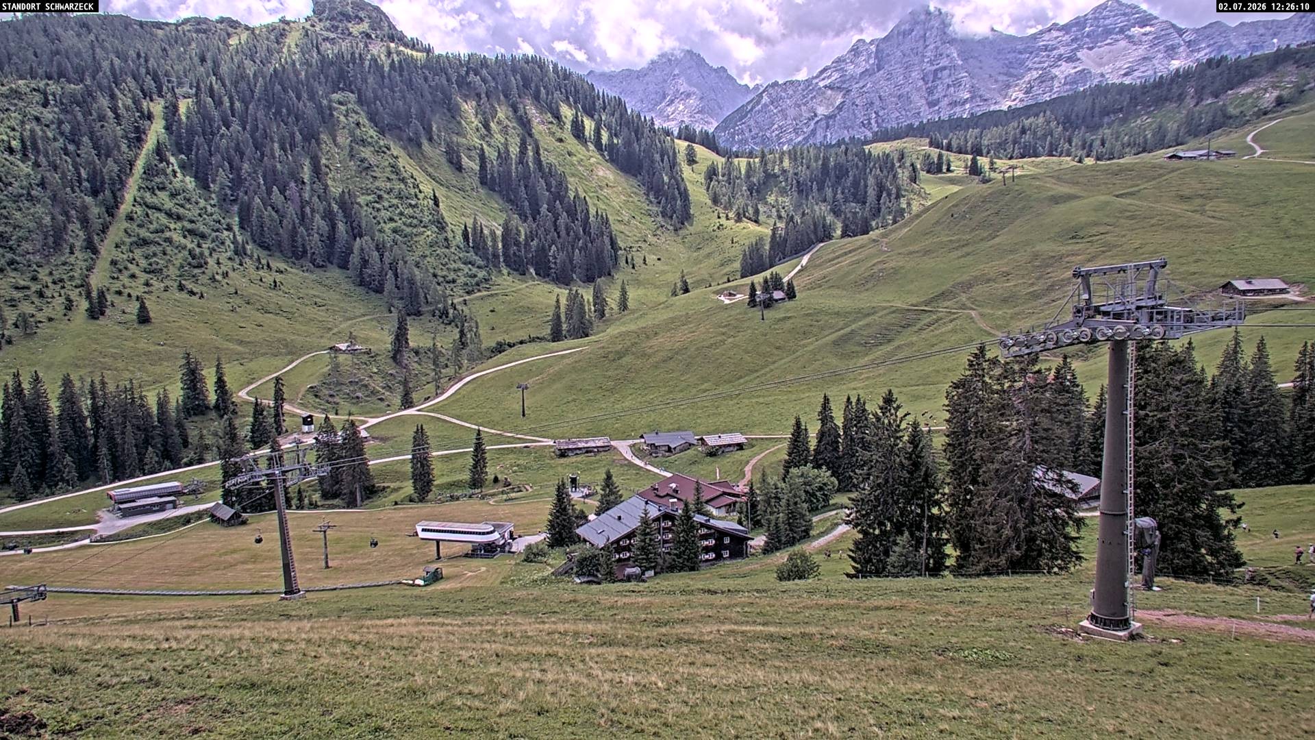Archiv Foto Webcam Blick auf die Almenwelt Lofer