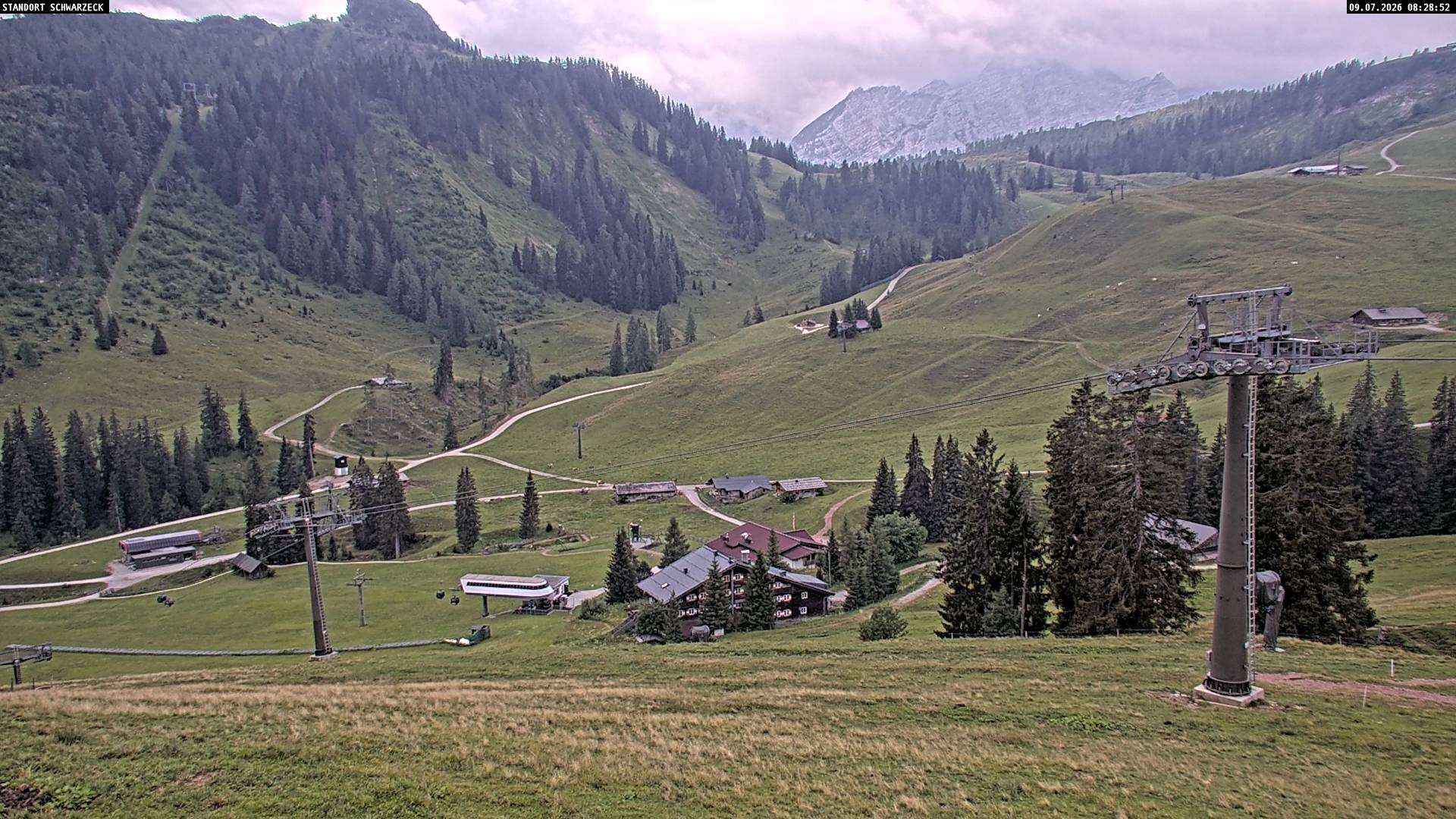 Archiv Foto Webcam Blick auf die Almenwelt Lofer