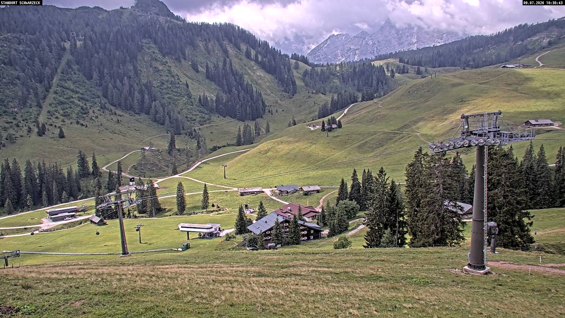 Archiv Foto Webcam Blick auf die Almenwelt Lofer