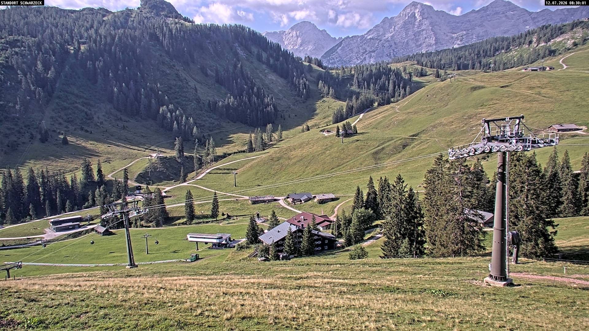 Archiv Foto Webcam Blick auf die Almenwelt Lofer
