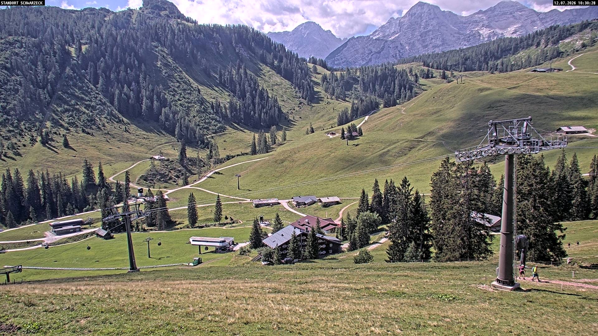 Archiv Foto Webcam Blick auf die Almenwelt Lofer