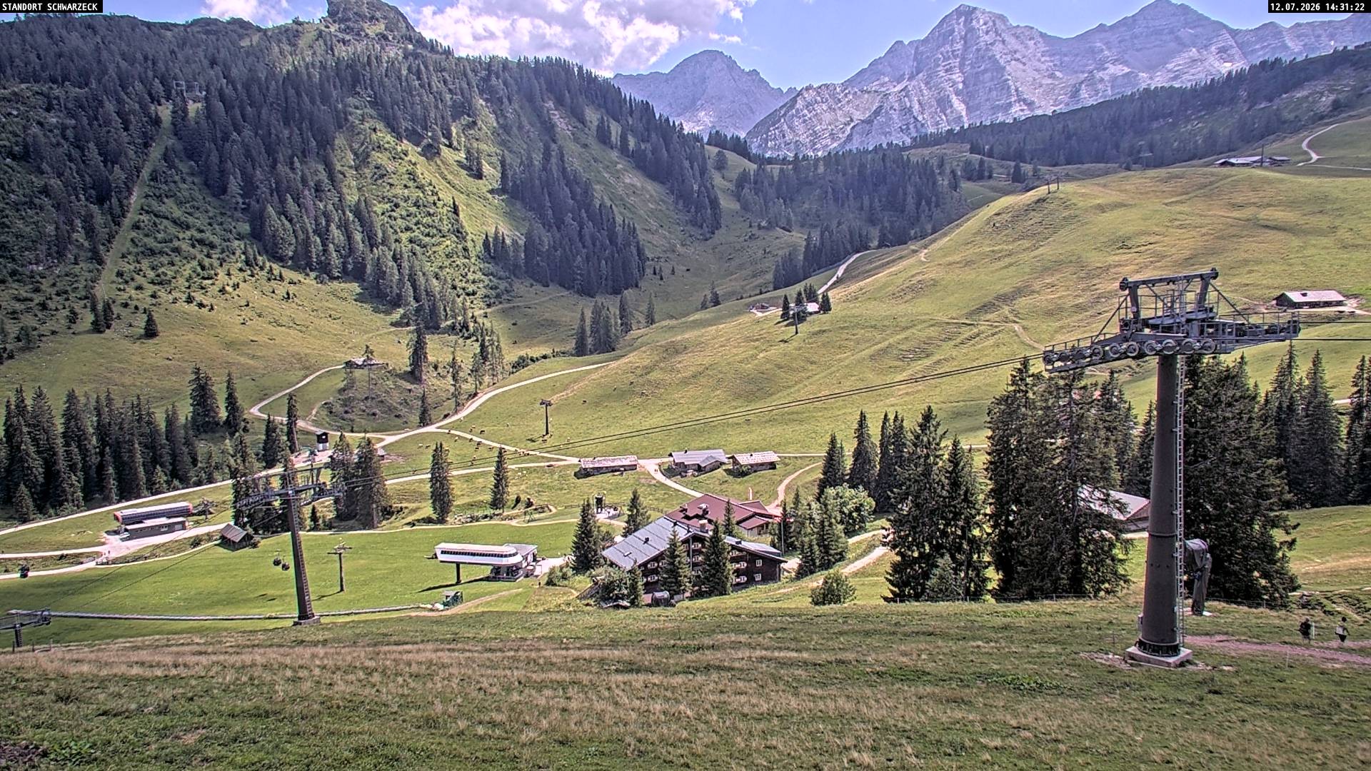 Archiv Foto Webcam Blick auf die Almenwelt Lofer
