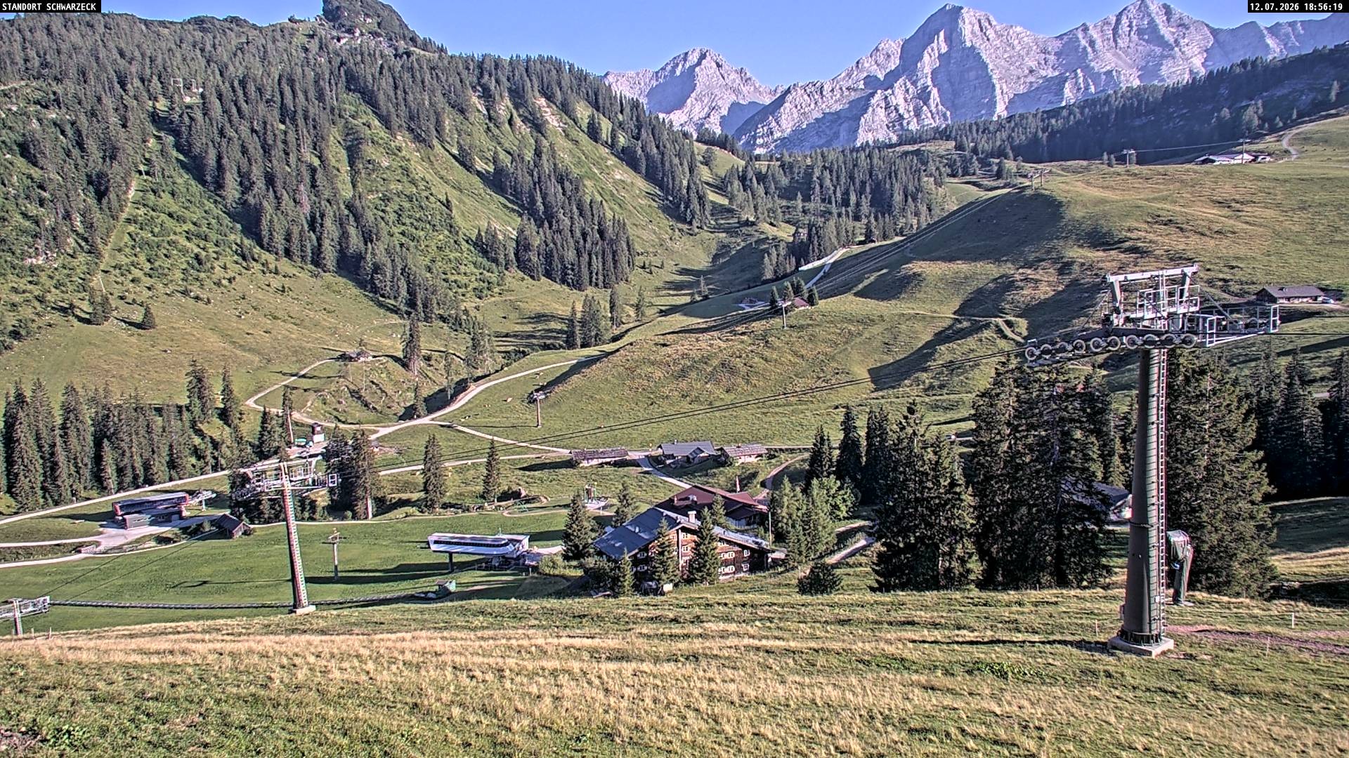 Archiv Foto Webcam Blick auf die Almenwelt Lofer