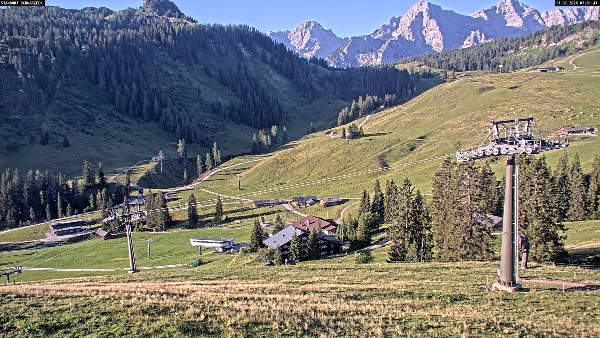 Archiv Foto Webcam Blick auf die Almenwelt Lofer