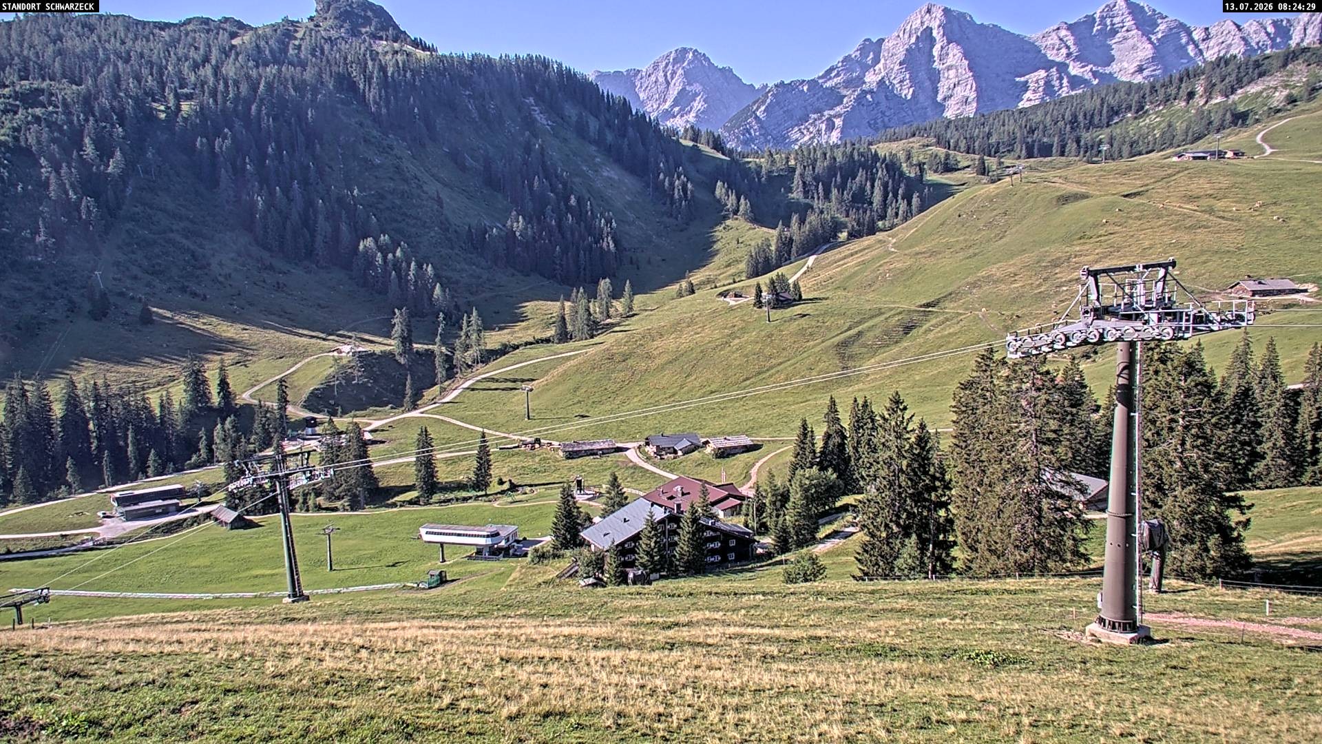 Archiv Foto Webcam Blick auf die Almenwelt Lofer