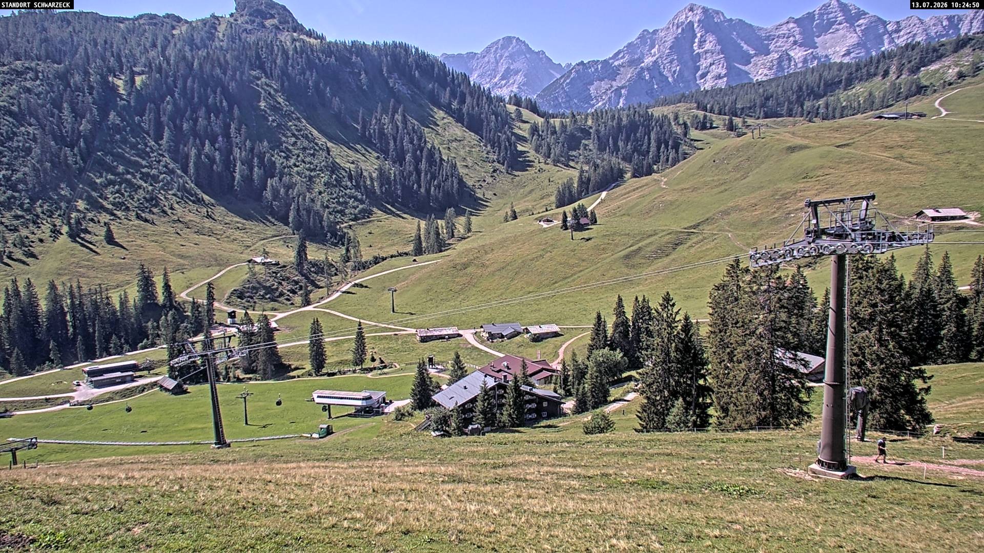 Archiv Foto Webcam Blick auf die Almenwelt Lofer