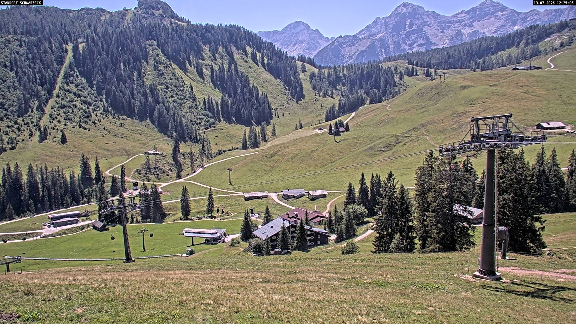 Archiv Foto Webcam Blick auf die Almenwelt Lofer