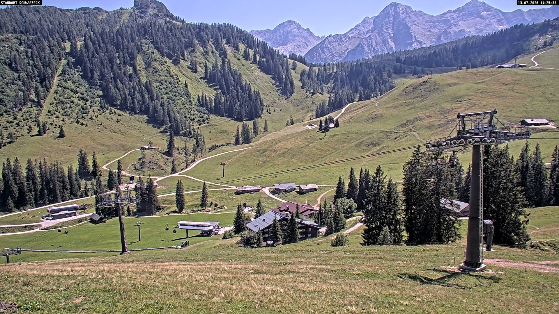 Archiv Foto Webcam Blick auf die Almenwelt Lofer