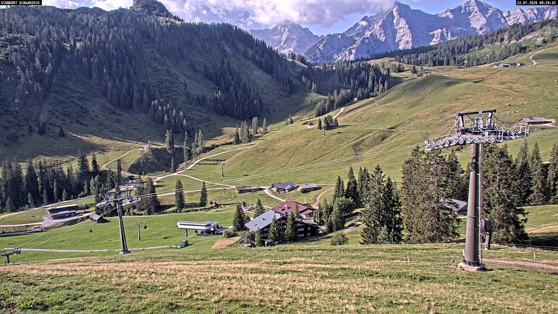 Archiv Foto Webcam Blick auf die Almenwelt Lofer