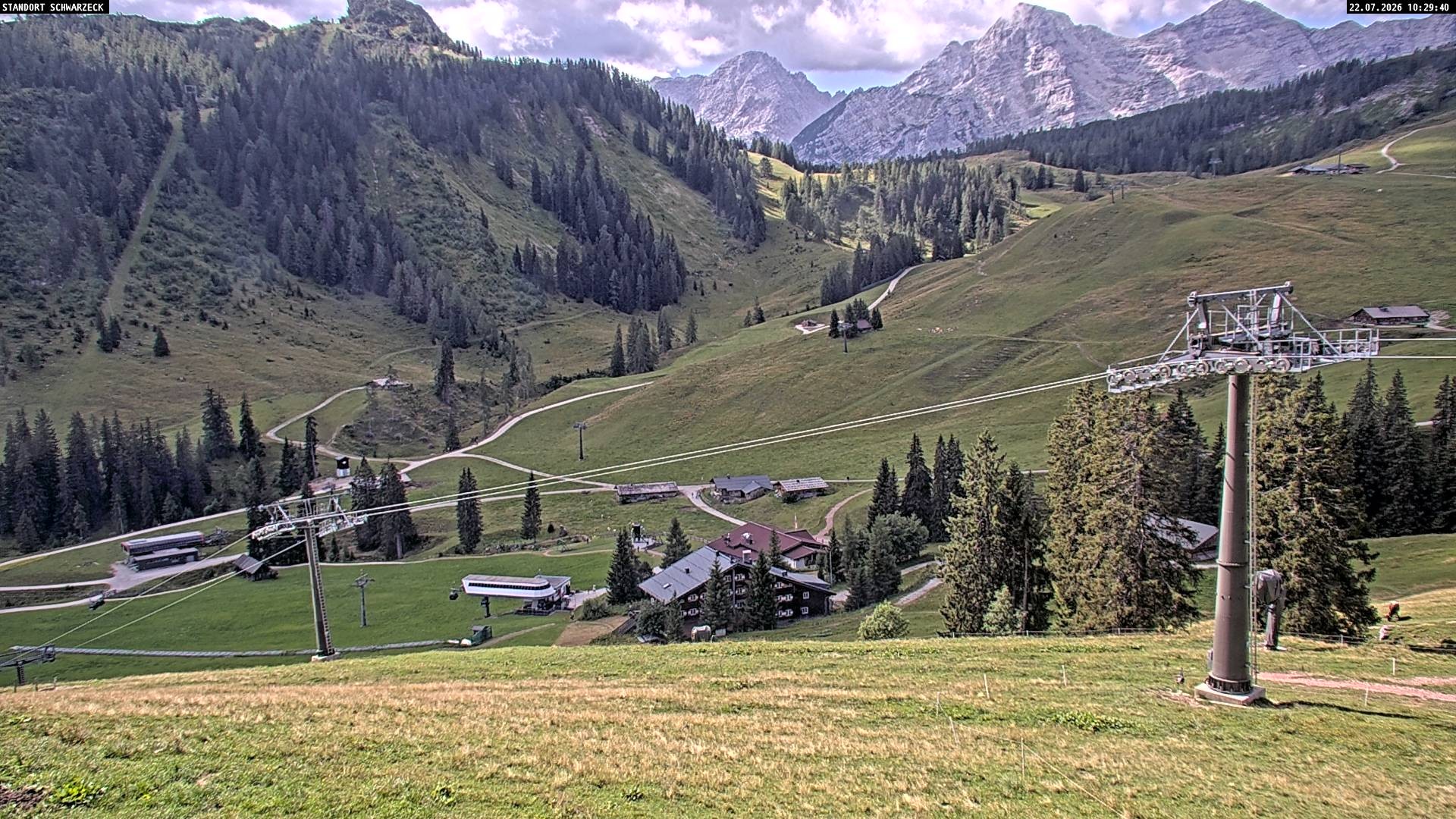 Archiv Foto Webcam Blick auf die Almenwelt Lofer