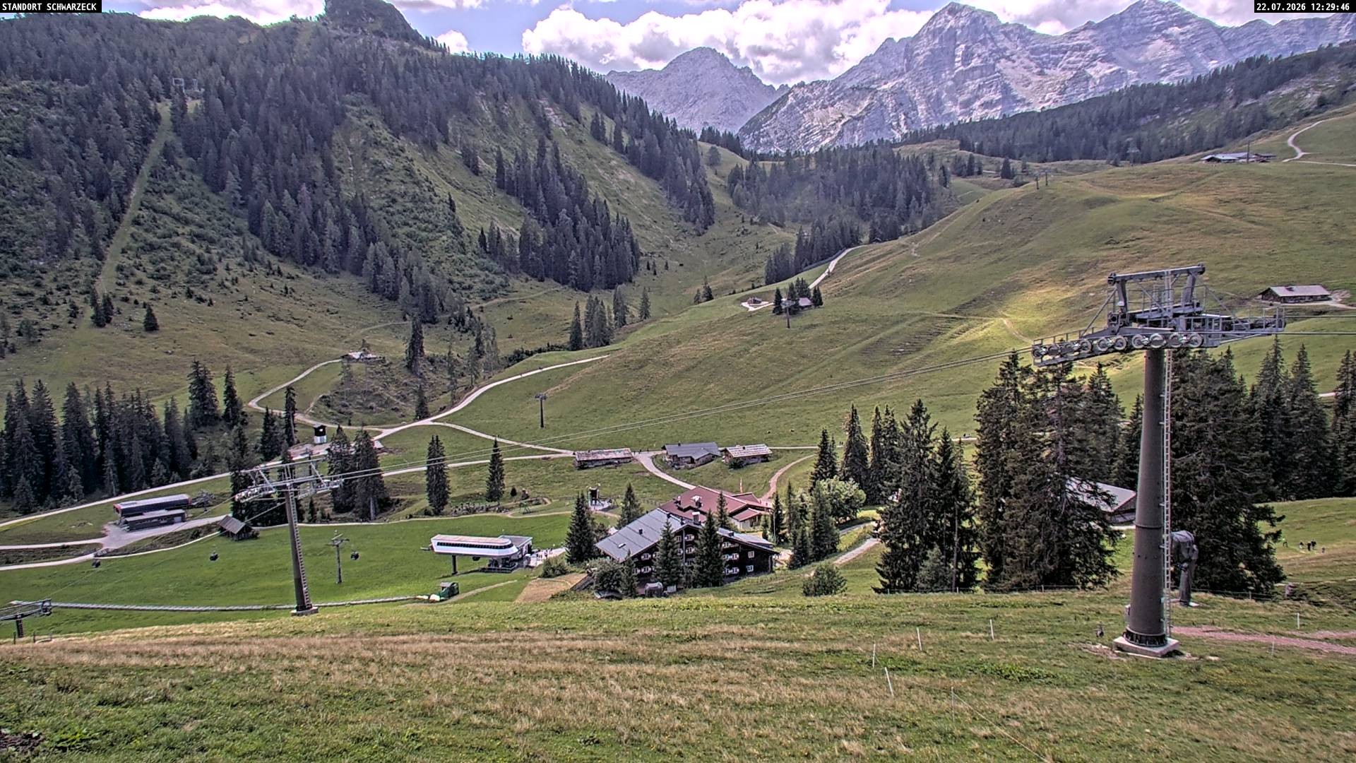 Archiv Foto Webcam Blick auf die Almenwelt Lofer