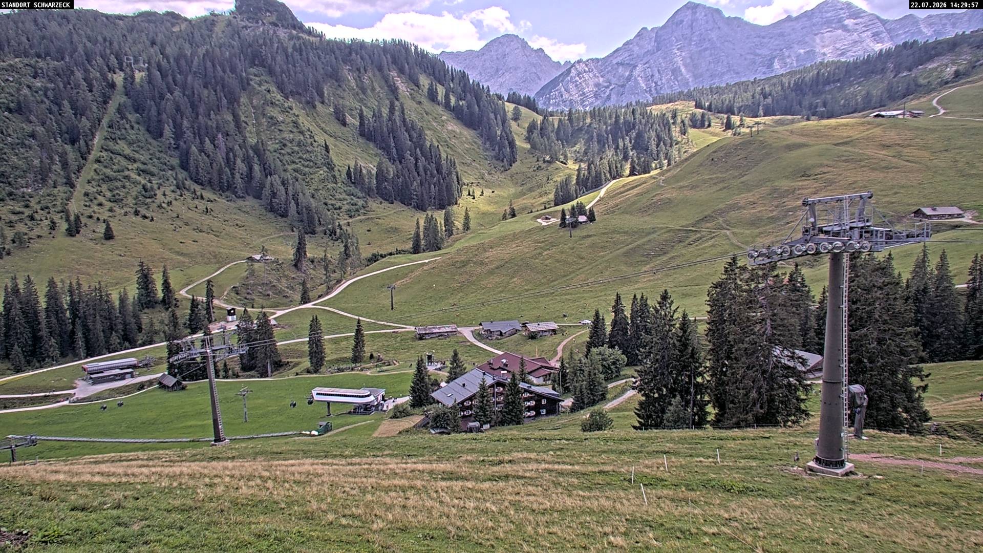 Archiv Foto Webcam Blick auf die Almenwelt Lofer