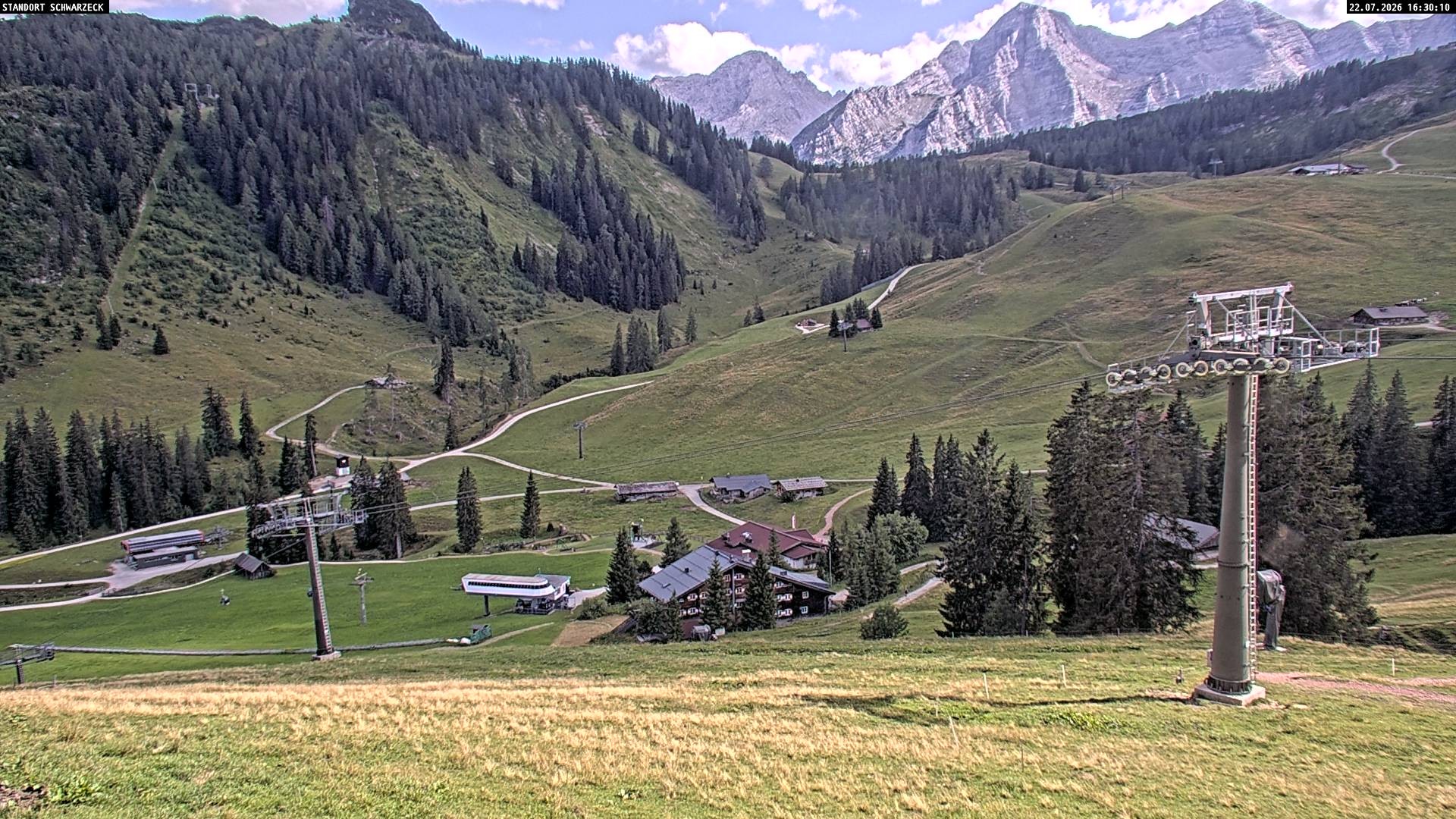 Archiv Foto Webcam Blick auf die Almenwelt Lofer