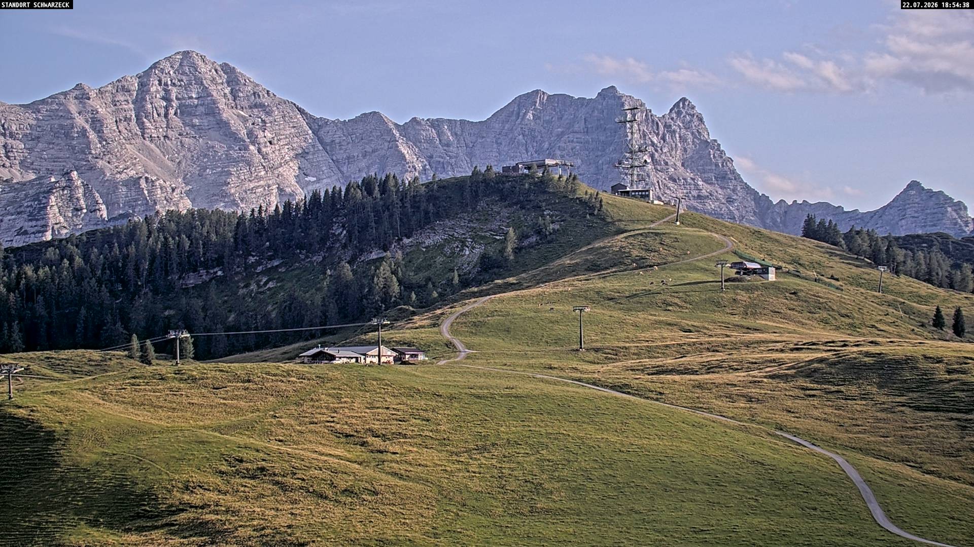 Archiv Foto Webcam Blick auf die Almenwelt Lofer
