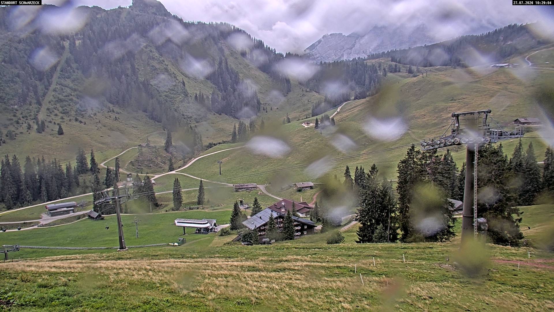 Archived image Webcam View on Almenwelt Lofer