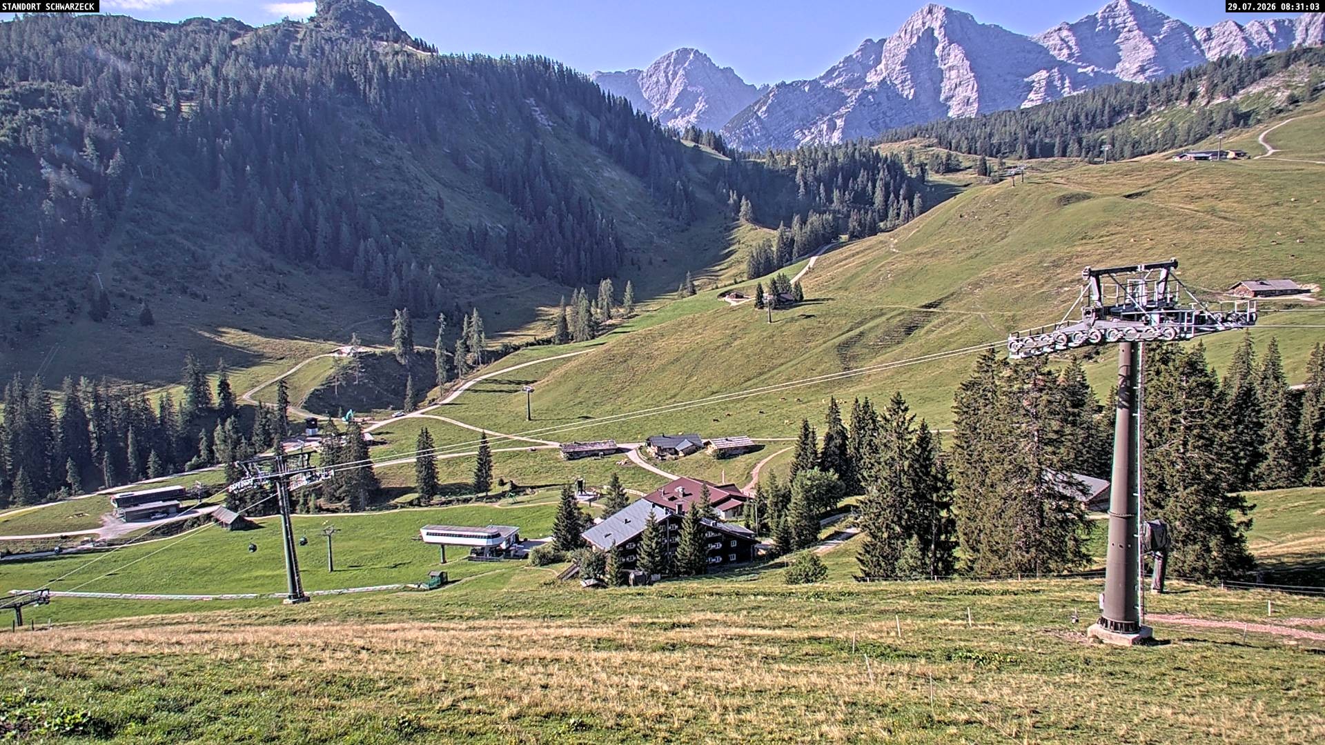 Archiv Foto Webcam Blick auf die Almenwelt Lofer