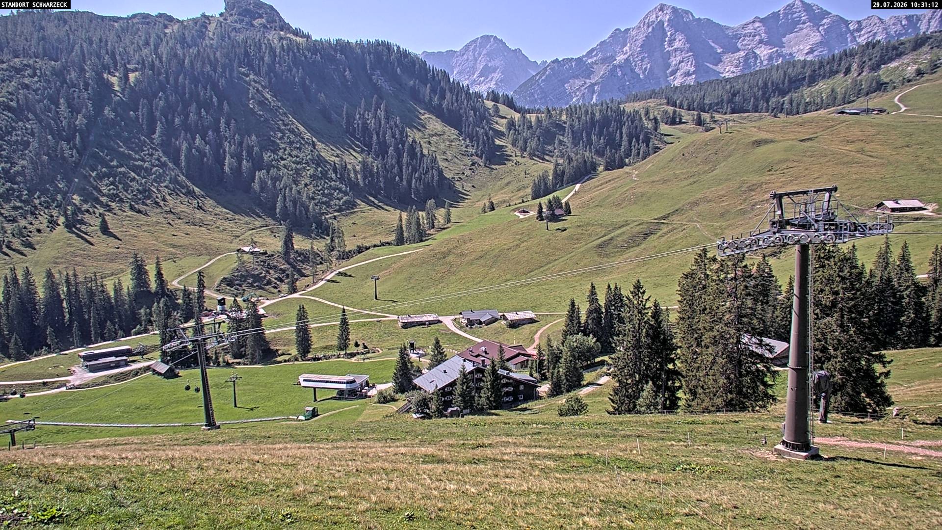 Archiv Foto Webcam Blick auf die Almenwelt Lofer