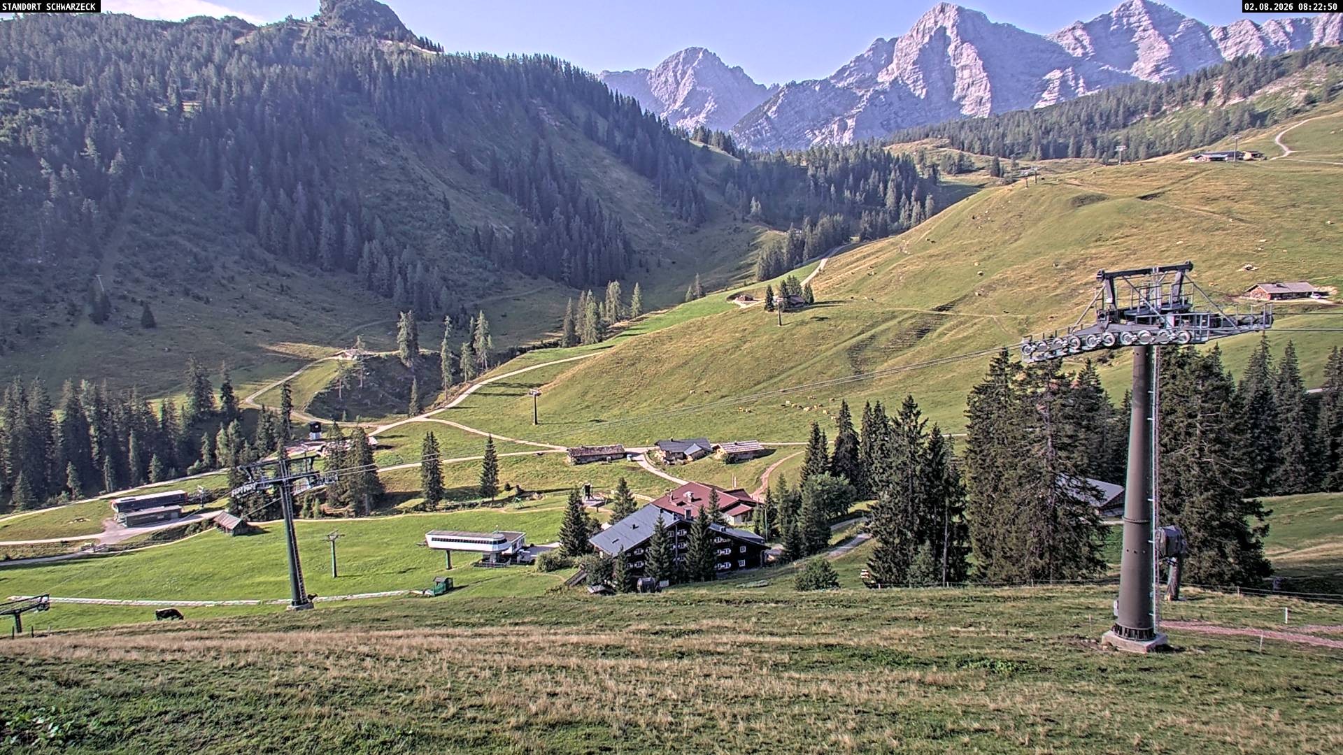 Archiv Foto Webcam Blick auf die Almenwelt Lofer