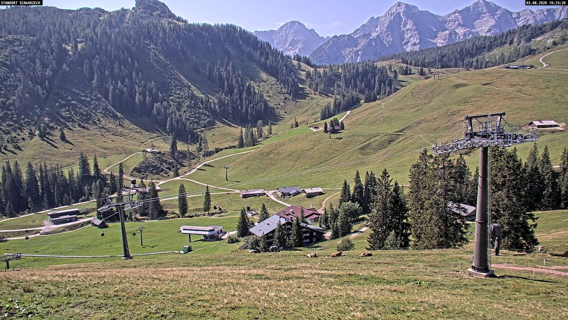 Archiv Foto Webcam Blick auf die Almenwelt Lofer