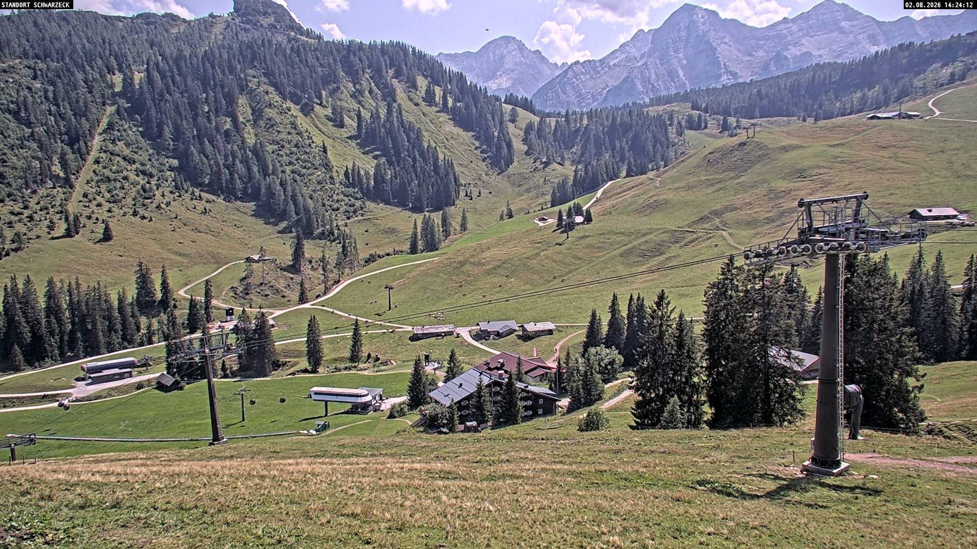 Archiv Foto Webcam Blick auf die Almenwelt Lofer