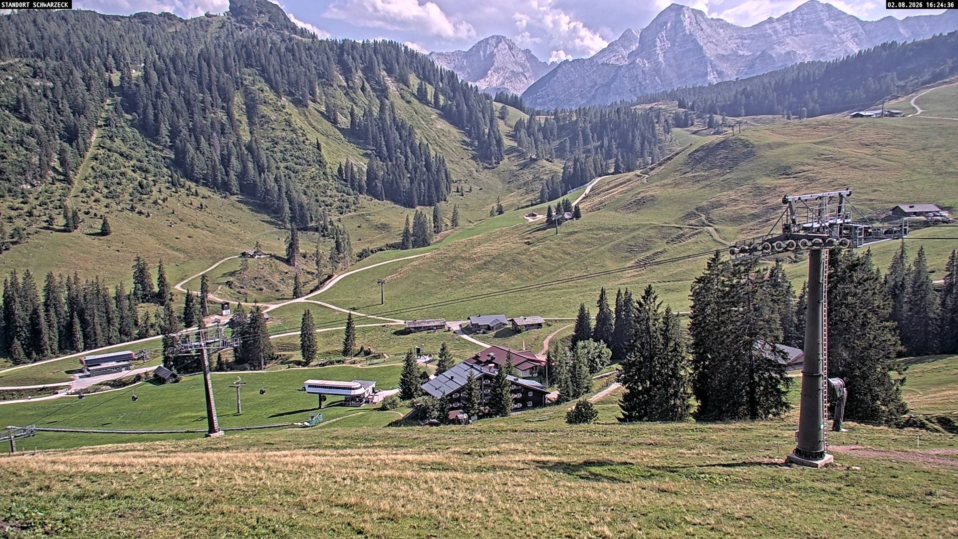 Archiv Foto Webcam Blick auf die Almenwelt Lofer