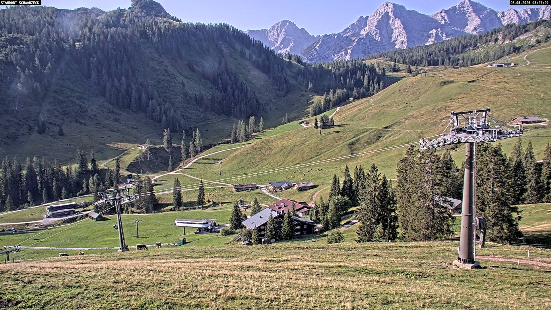Archiv Foto Webcam Blick auf die Almenwelt Lofer