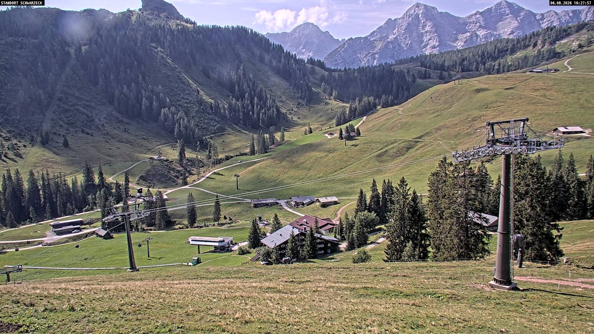 Archiv Foto Webcam Blick auf die Almenwelt Lofer