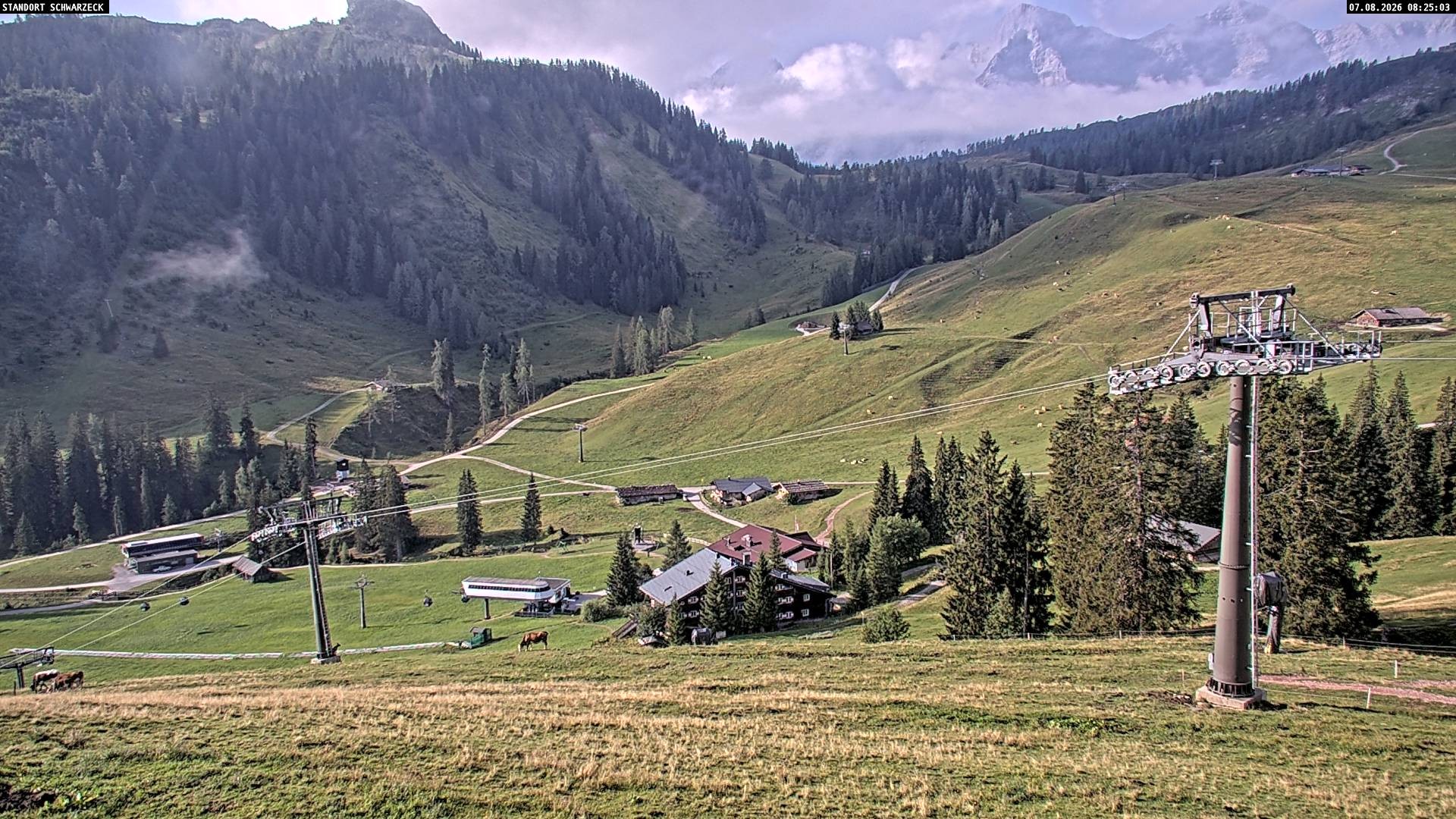 Archiv Foto Webcam Blick auf die Almenwelt Lofer