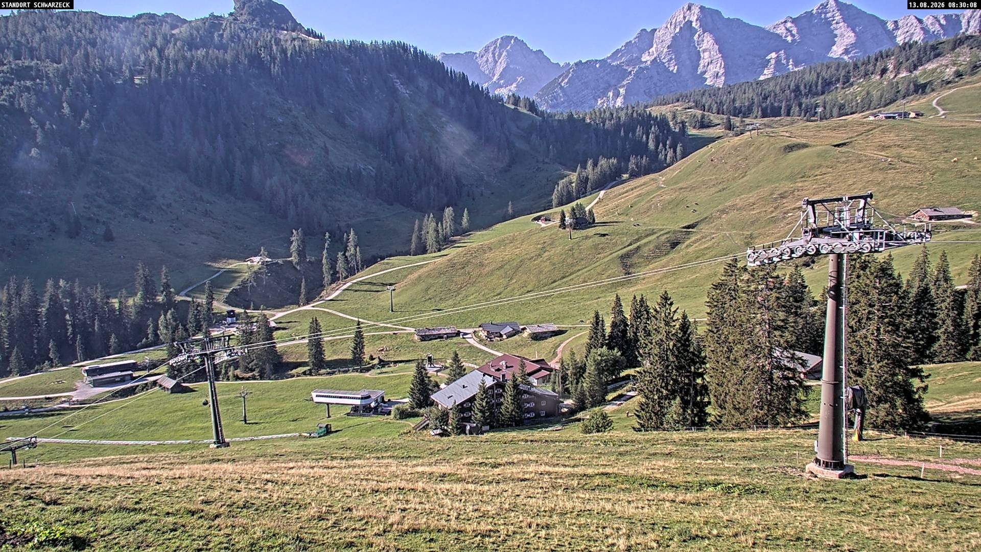 Archiv Foto Webcam Blick auf die Almenwelt Lofer
