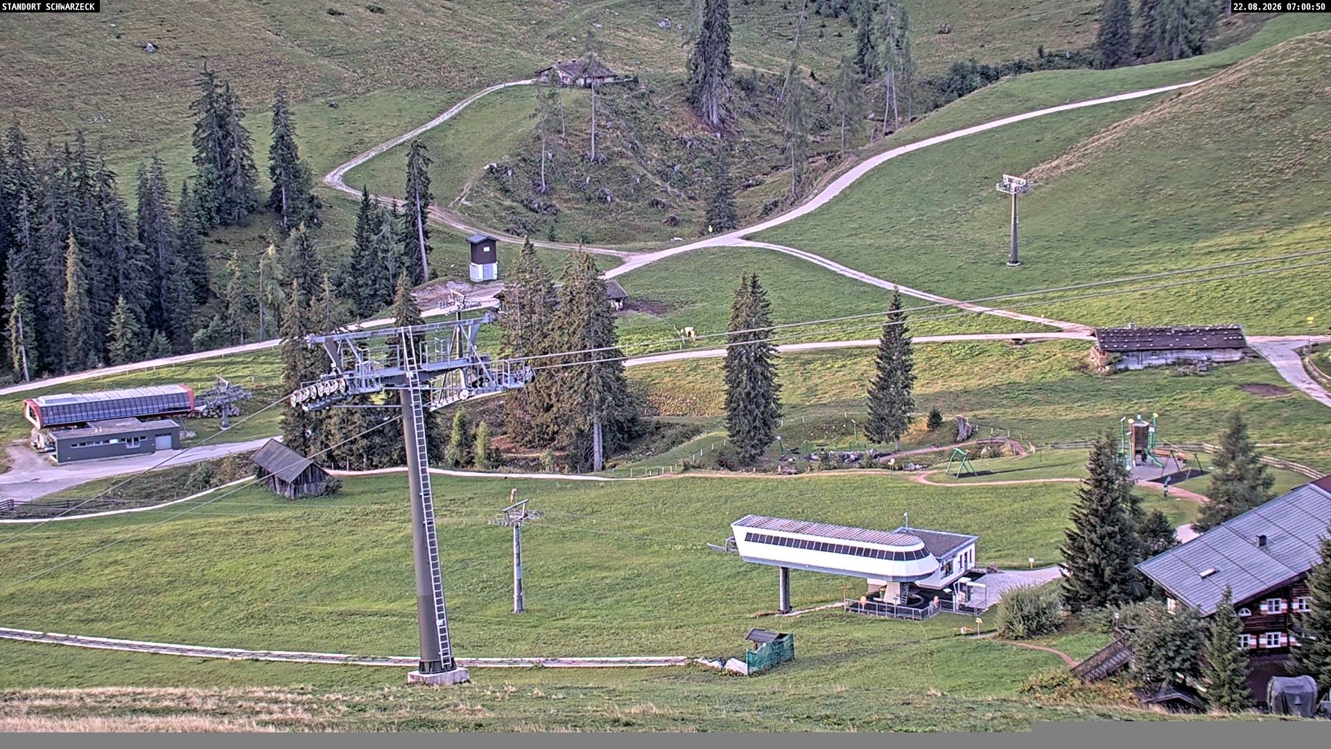 Archiv Foto Webcam Blick auf die Almenwelt Lofer