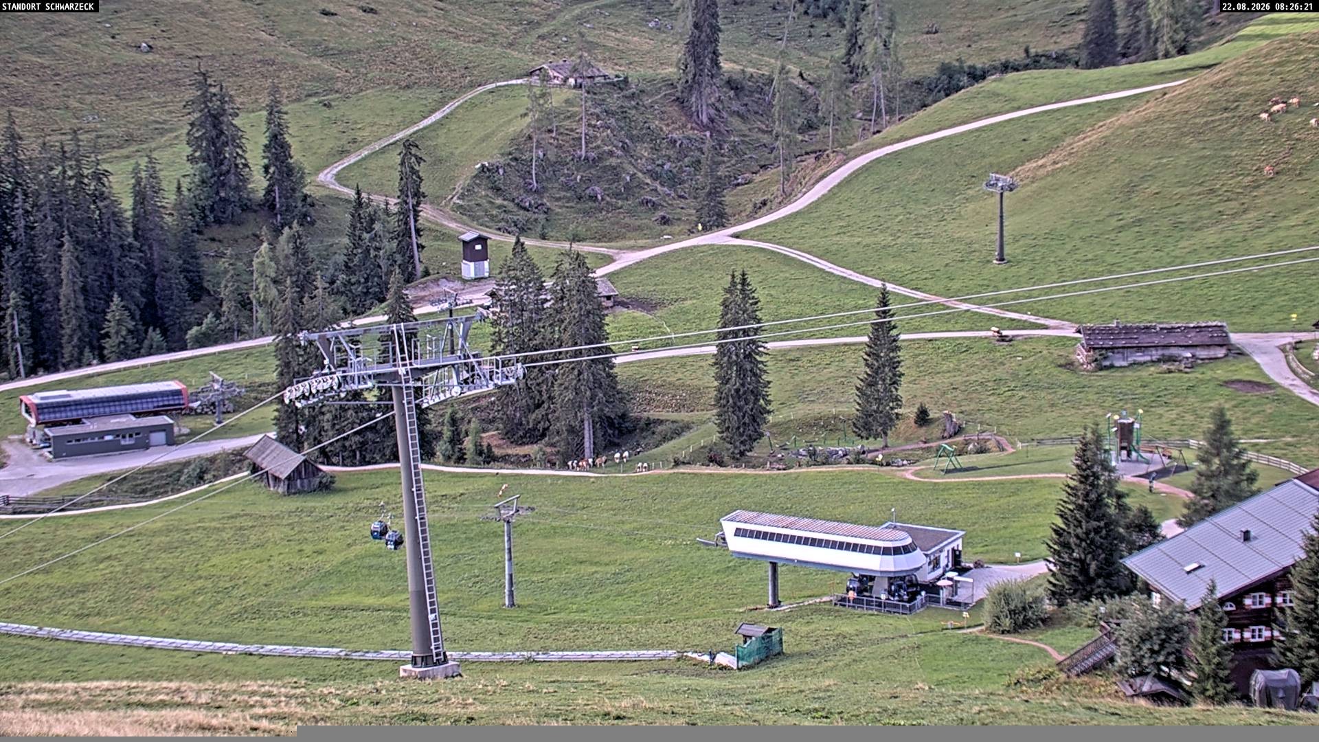 Archiv Foto Webcam Blick auf die Almenwelt Lofer