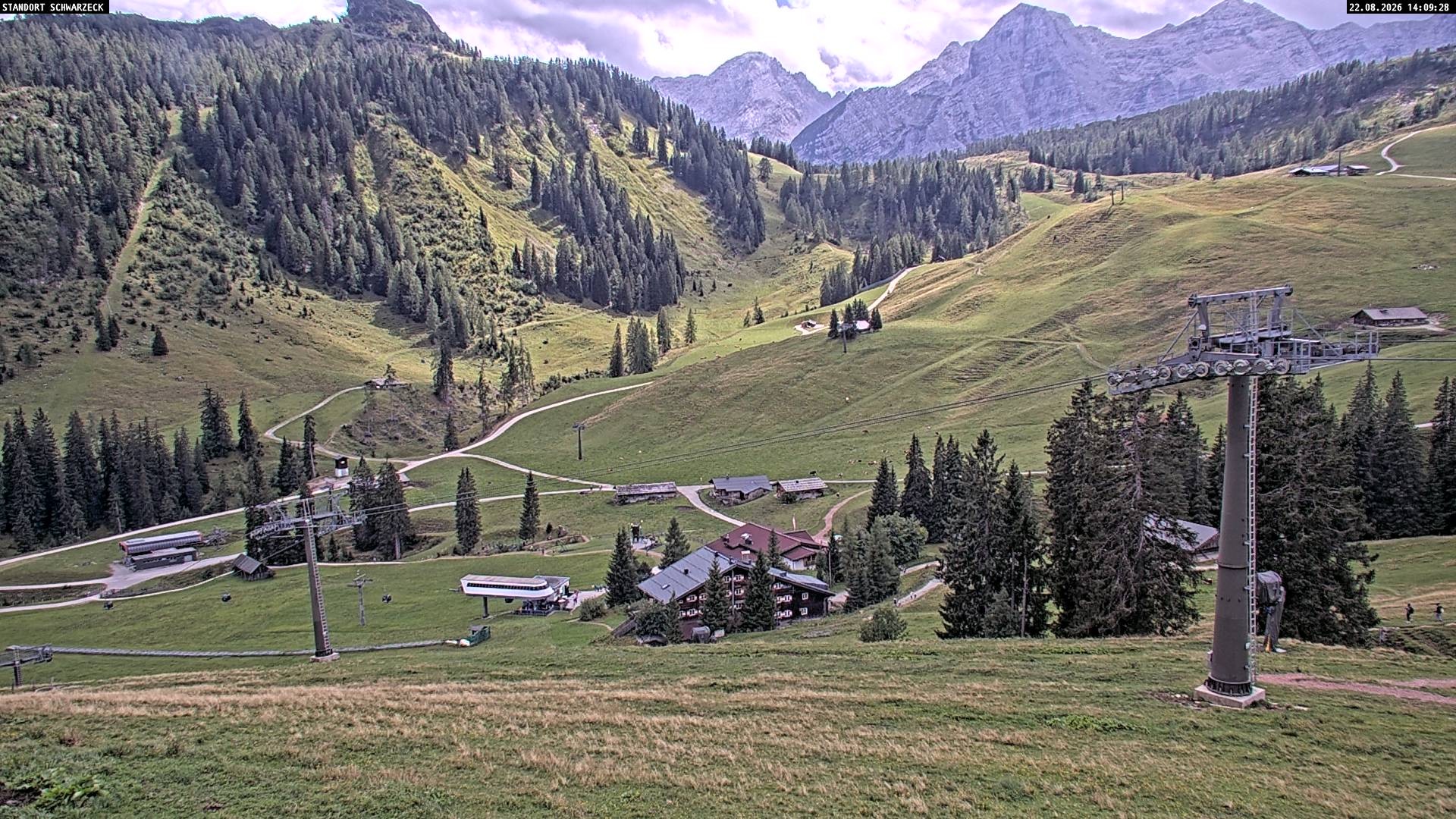 Archiv Foto Webcam Blick auf die Almenwelt Lofer