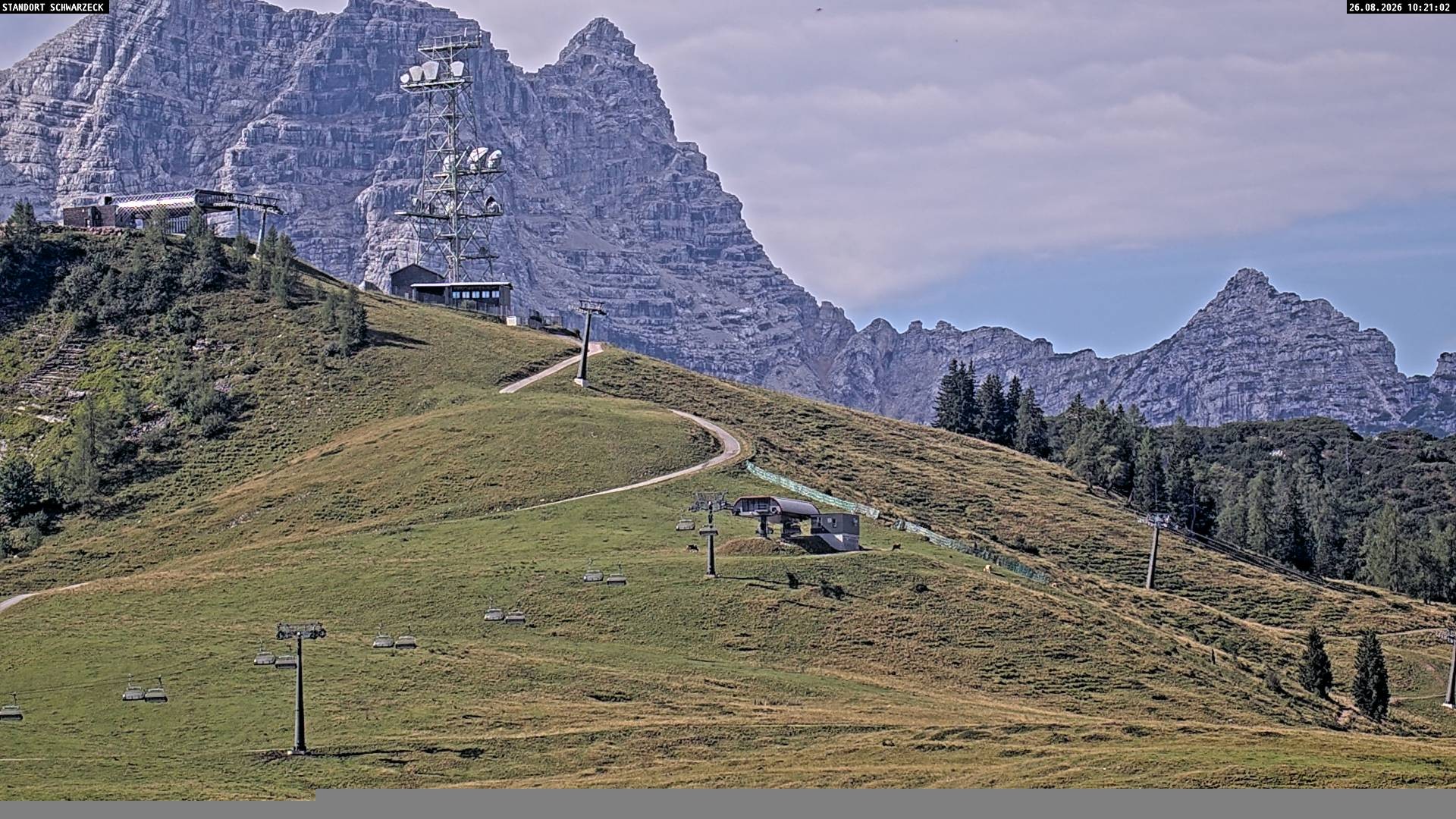 Archiv Foto Webcam Blick auf die Almenwelt Lofer