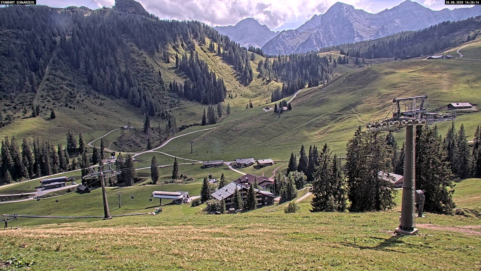 Archiv Foto Webcam Blick auf die Almenwelt Lofer