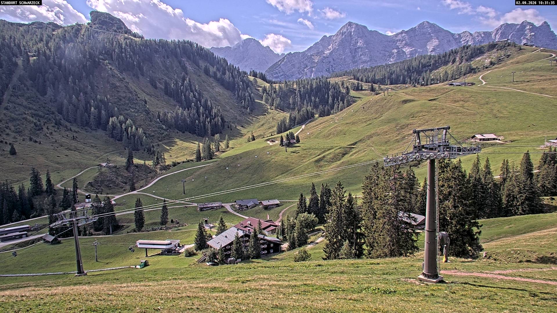 Archiv Foto Webcam Blick auf die Almenwelt Lofer