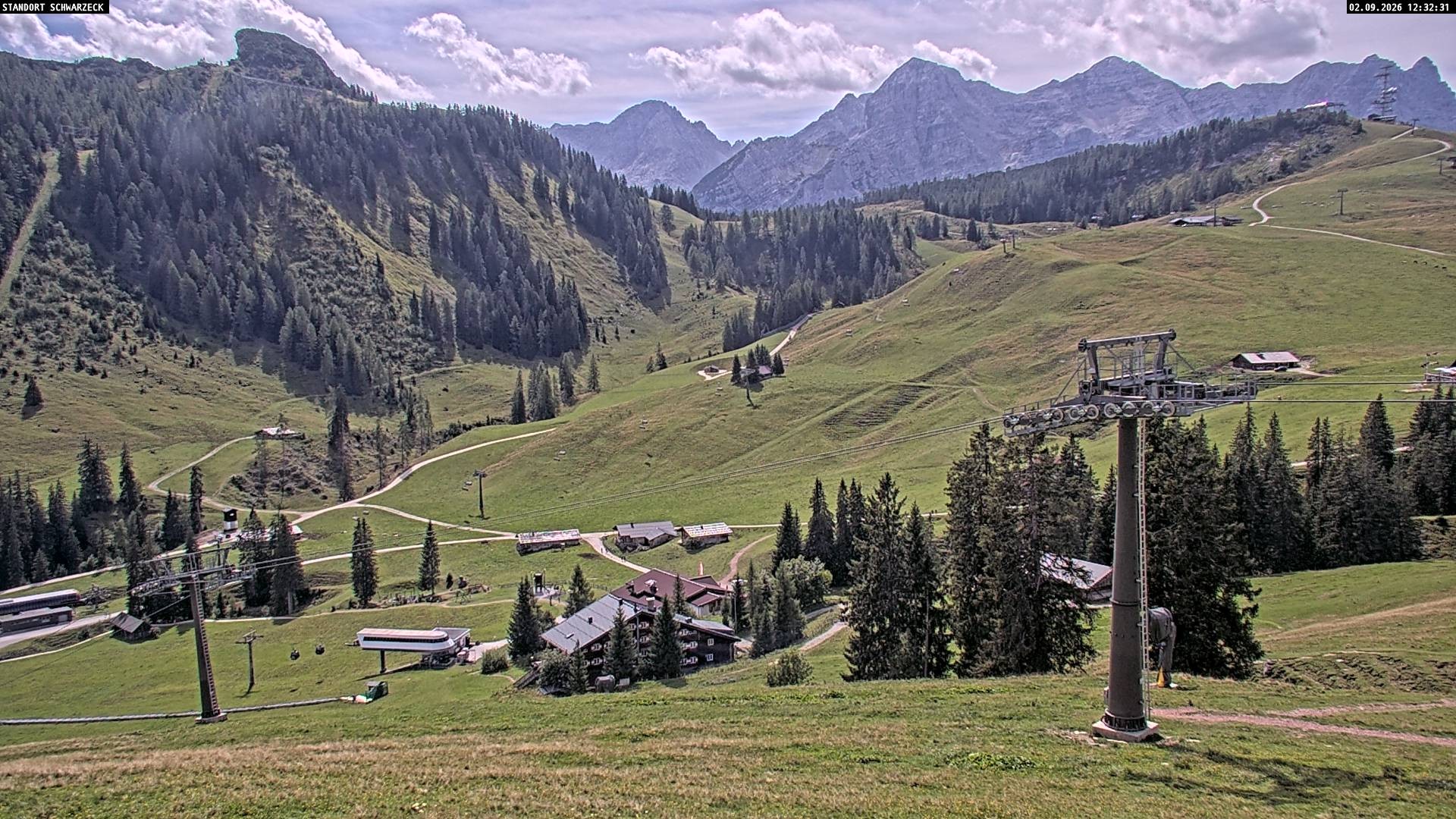 Archiv Foto Webcam Blick auf die Almenwelt Lofer