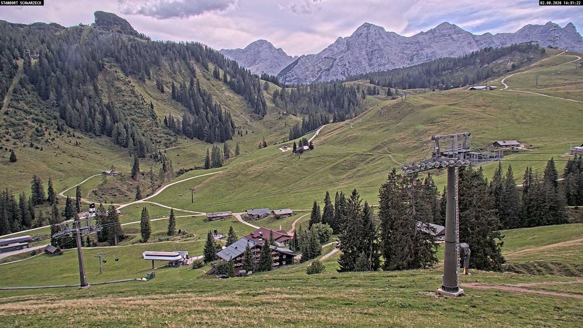 Archiv Foto Webcam Blick auf die Almenwelt Lofer
