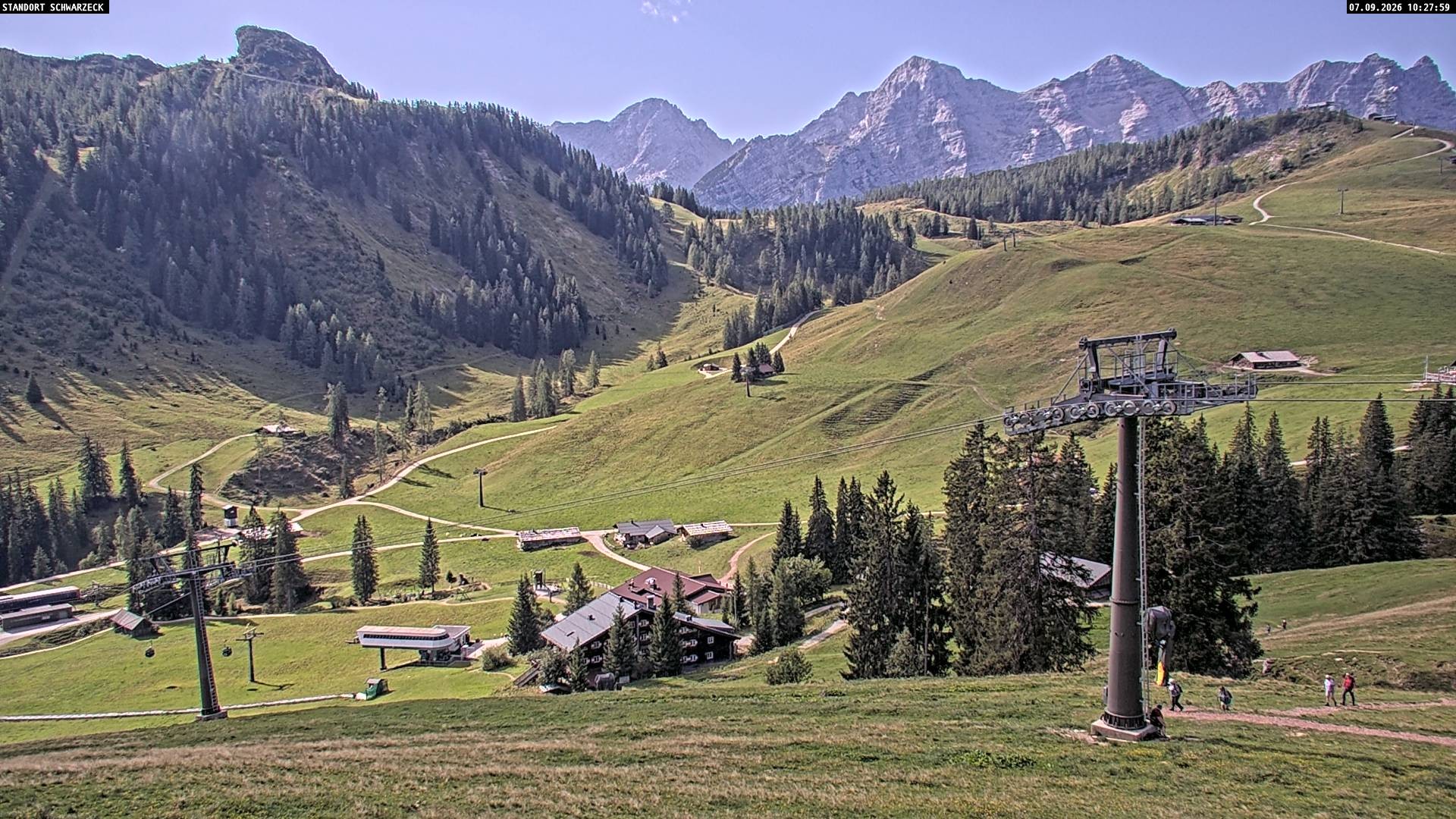 Archiv Foto Webcam Blick auf die Almenwelt Lofer