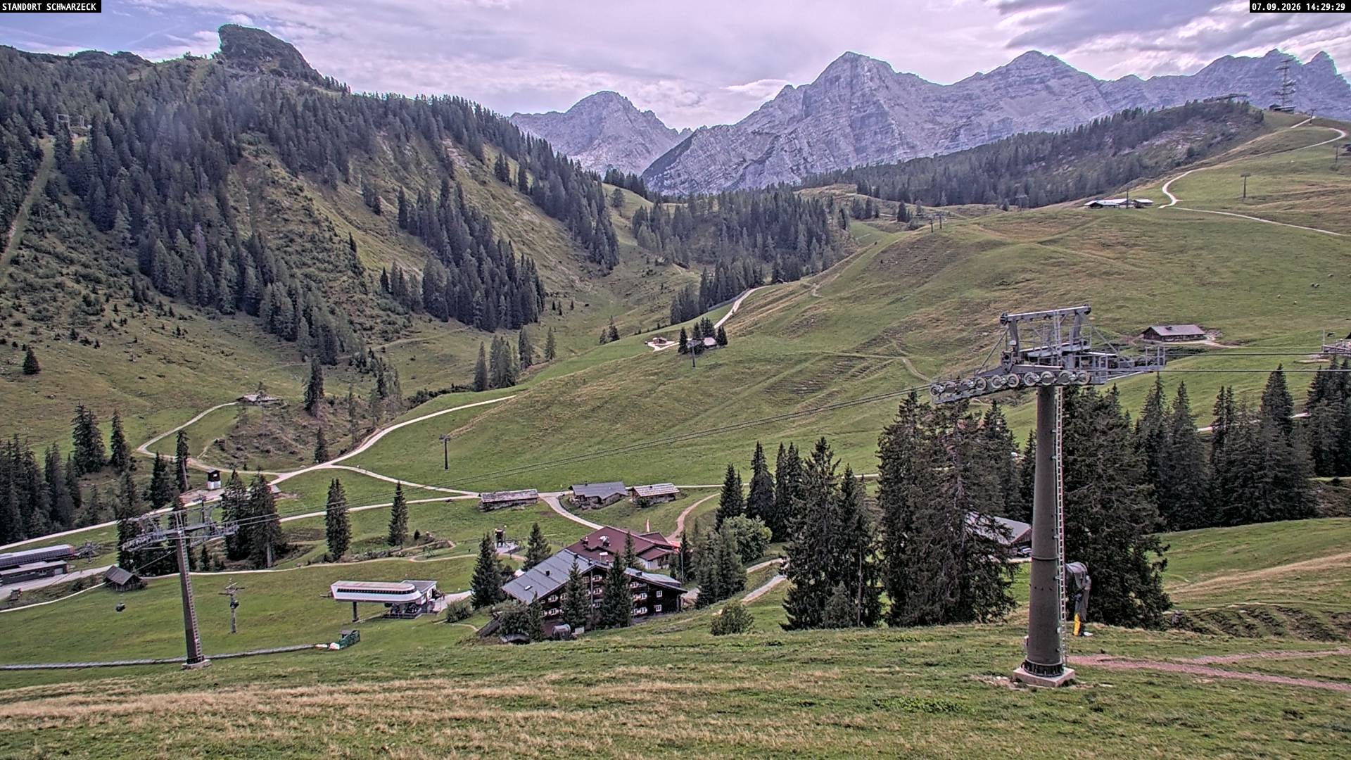 Archiv Foto Webcam Blick auf die Almenwelt Lofer