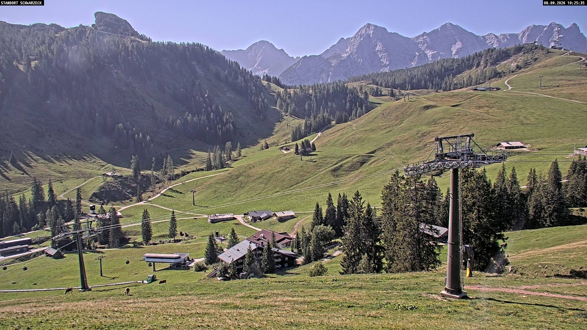 Archiv Foto Webcam Blick auf die Almenwelt Lofer